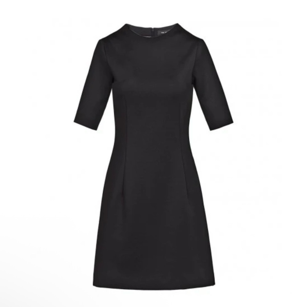Vivetta Half Sleeve Mini Dress Black IT 40 US Small